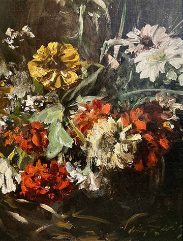 Irving Ramsey Wiles Zinnias
