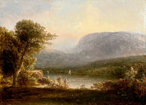 Thomas Doughty Hudson River Landscape