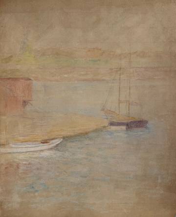 Carolyn Campbell Mase Palmer & Duff Shipyard, Cos Cob