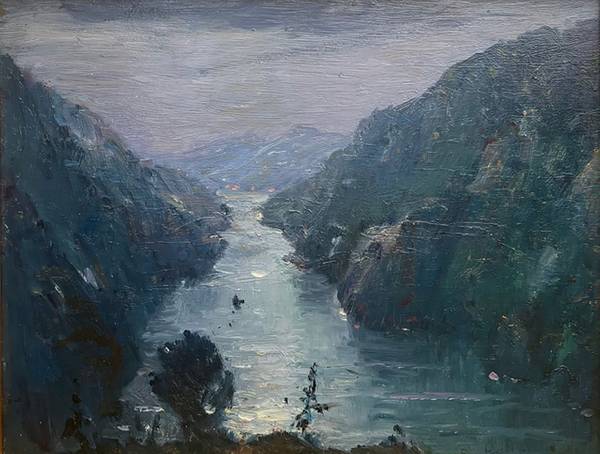 Amelia M. Watson Hudson River Valley Evening