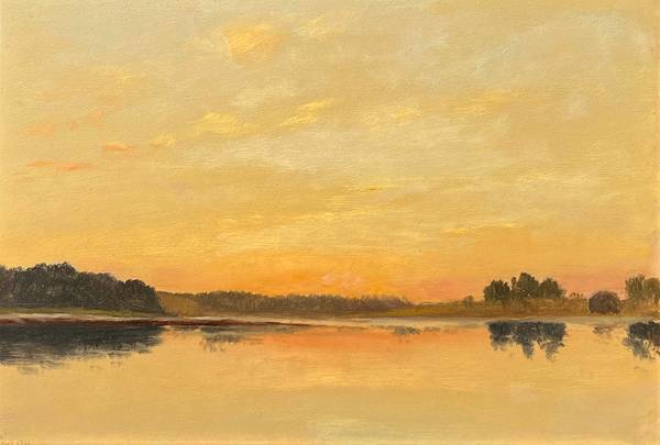 Lockwood DeForest Dusk on the Shore