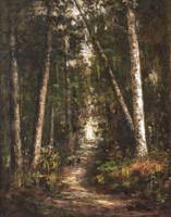 Helen Mary Knowlton Forest Path Unframed