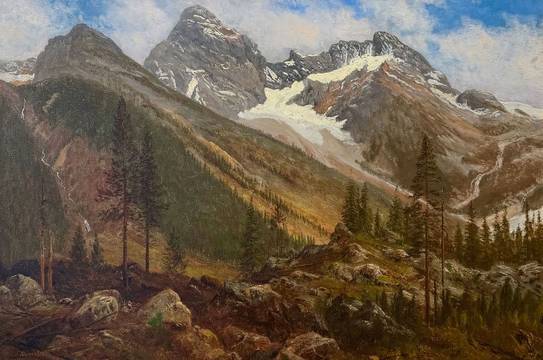 Albert Bierstadt Sierra Nevada Mountains
