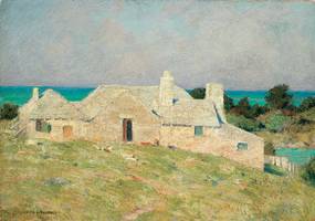CLARK GREENWOOD VOORHEES
(1871-1933)
Portrait of a House, Bermuda
Oil on artist board
12 x 16 inches
Signed lower left
SOLD Voorhees_Portrait of a House Bermuda_Final.jpg