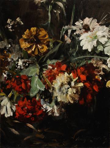 Irving Ramsey Wiles Zinnias