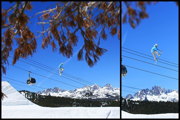Jake Pollgreen riding the wire