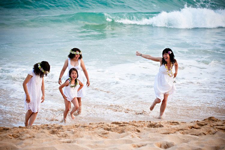 A little wedding day fun!: Shipwrecks Beach, Hyatt Resort, Poipu, Kauai, Hawaii