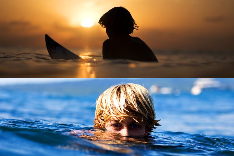 Luke Davis, eye of the tiger.