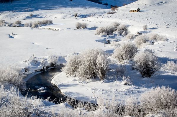 Winter Homestead on East Canyon, Utah