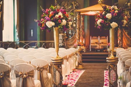 Indian, southasian wedding ceremony decor with mandap Indian, southasian wedding ceremony decor with mandap