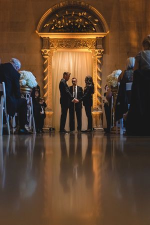 Gatsby LGBT wedding ceremony at the Dayton Art Institute Gatsby LGBT wedding ceremony at the Dayton Art Institute