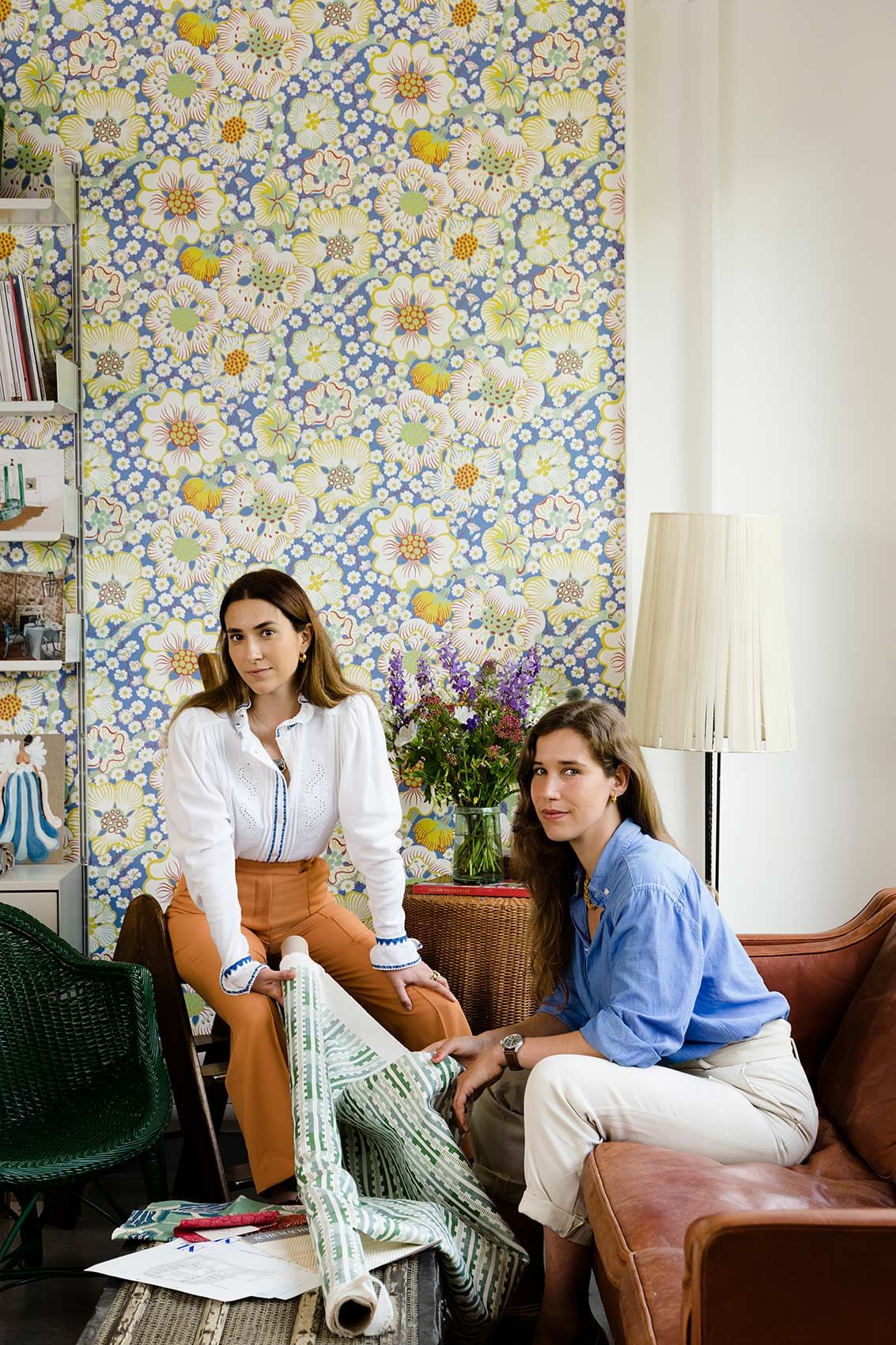 Interior designers Nina Litchfield and Blanca Pérez González