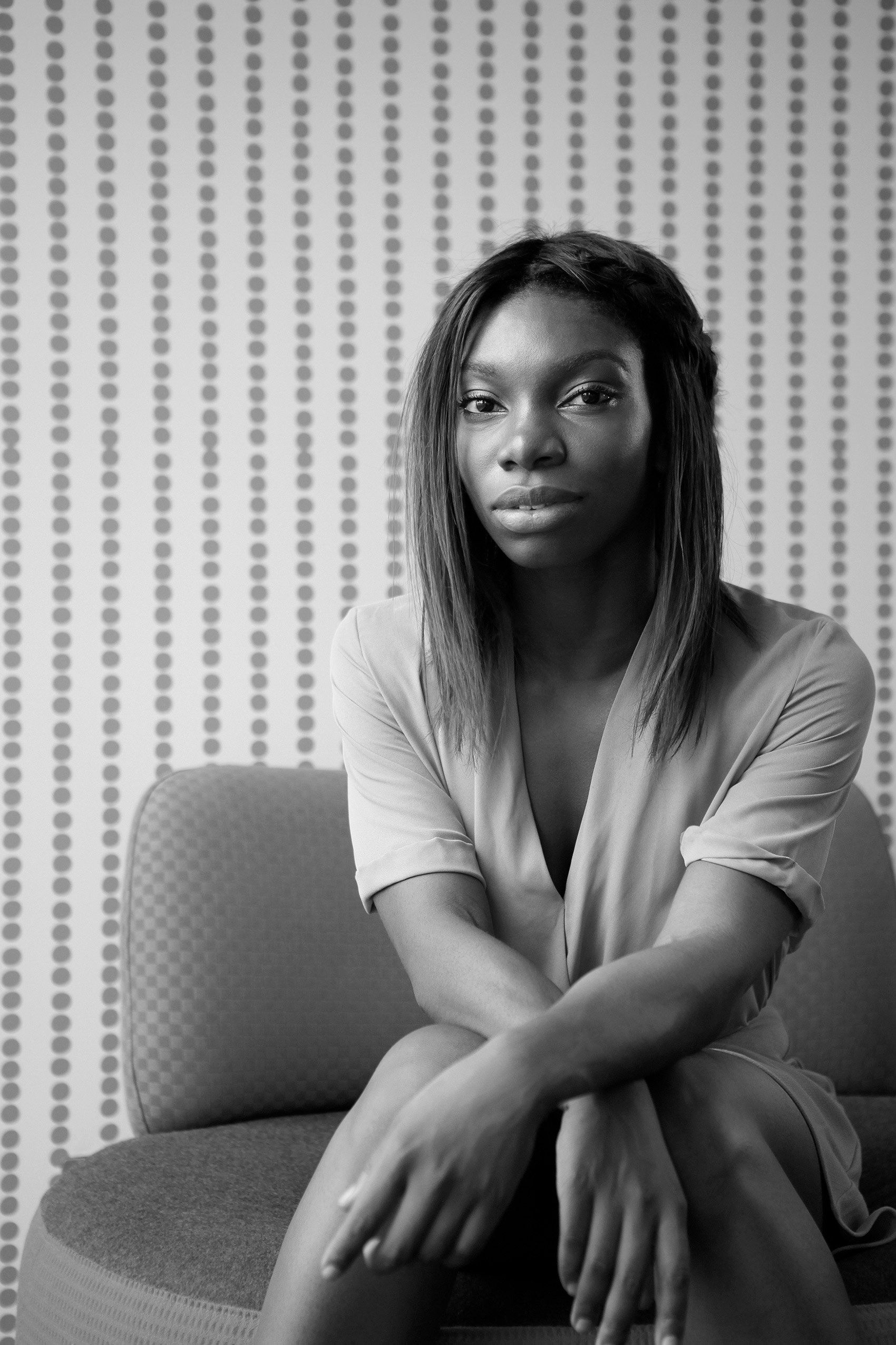 Actress, writer and singer Michaela Coel