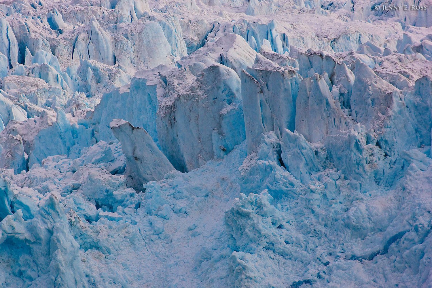 Ice detail in the ablation zone at the Eqip Sermia glacier, West Greenland.