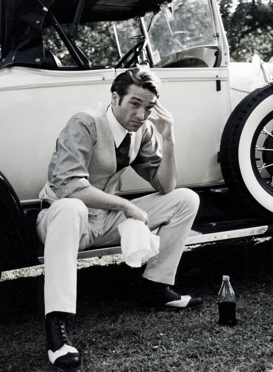 Great period-piece fashion editorial - Bonnie & Clyde