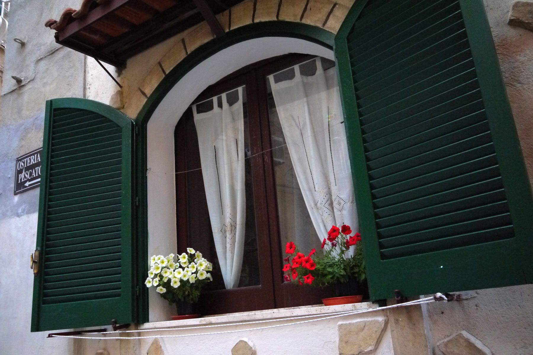 Beautiful Italian window.