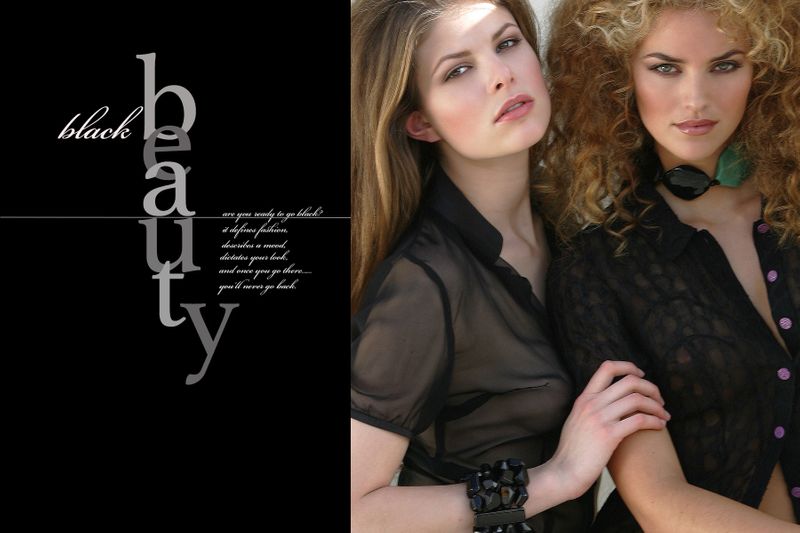 Black Beauty Editorial with Helen Lindes by John Wagner Photography
