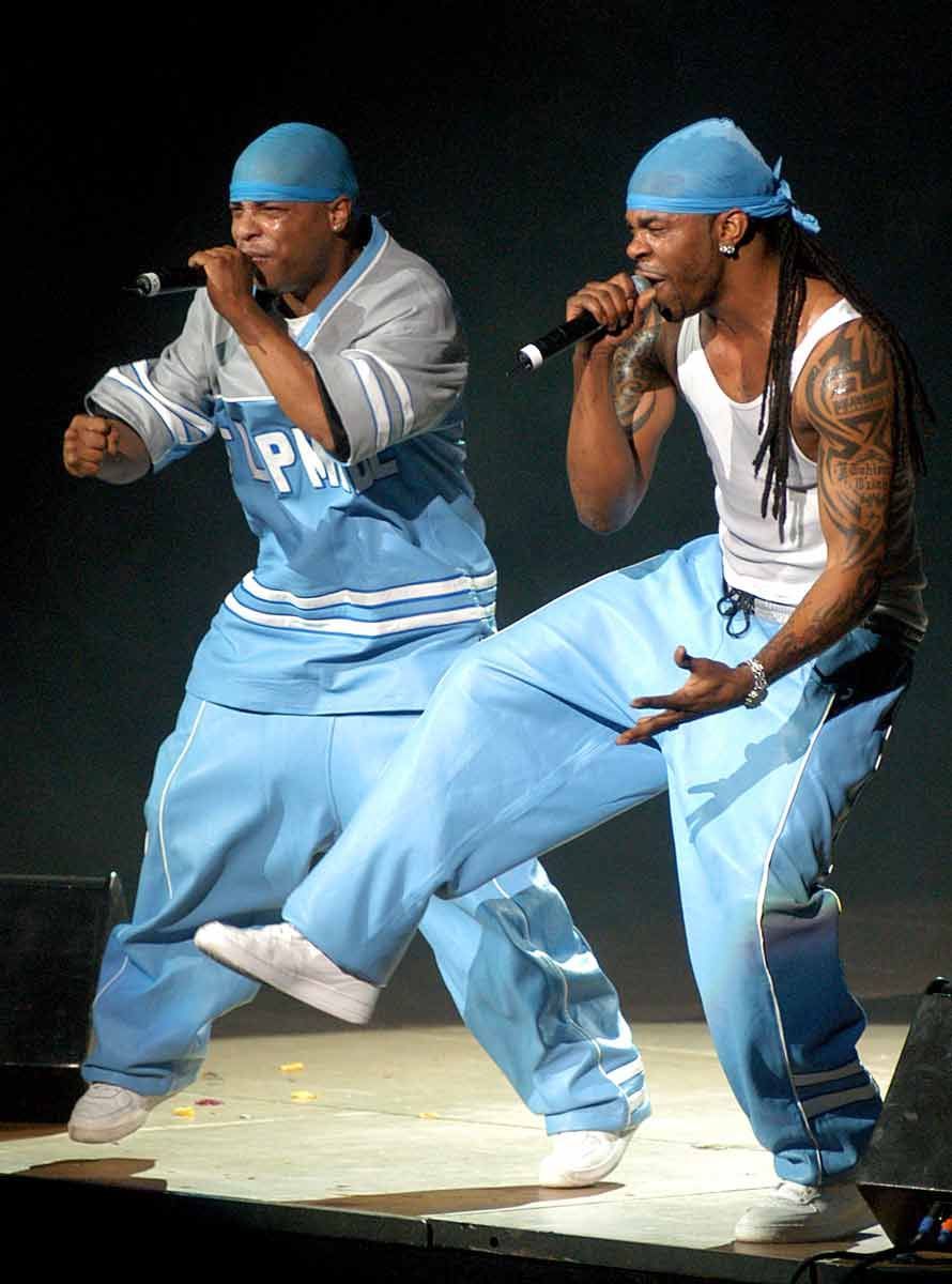 Busta Rhymes and Spliff of the Flipmode Squad