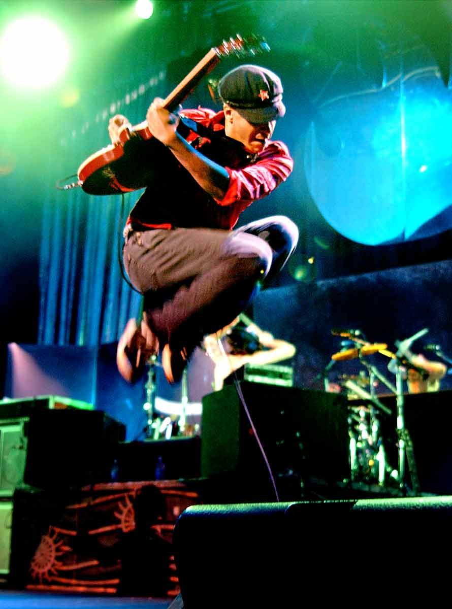 Tom Morello of AudioSlave (formerly of Rage Against The Machine)