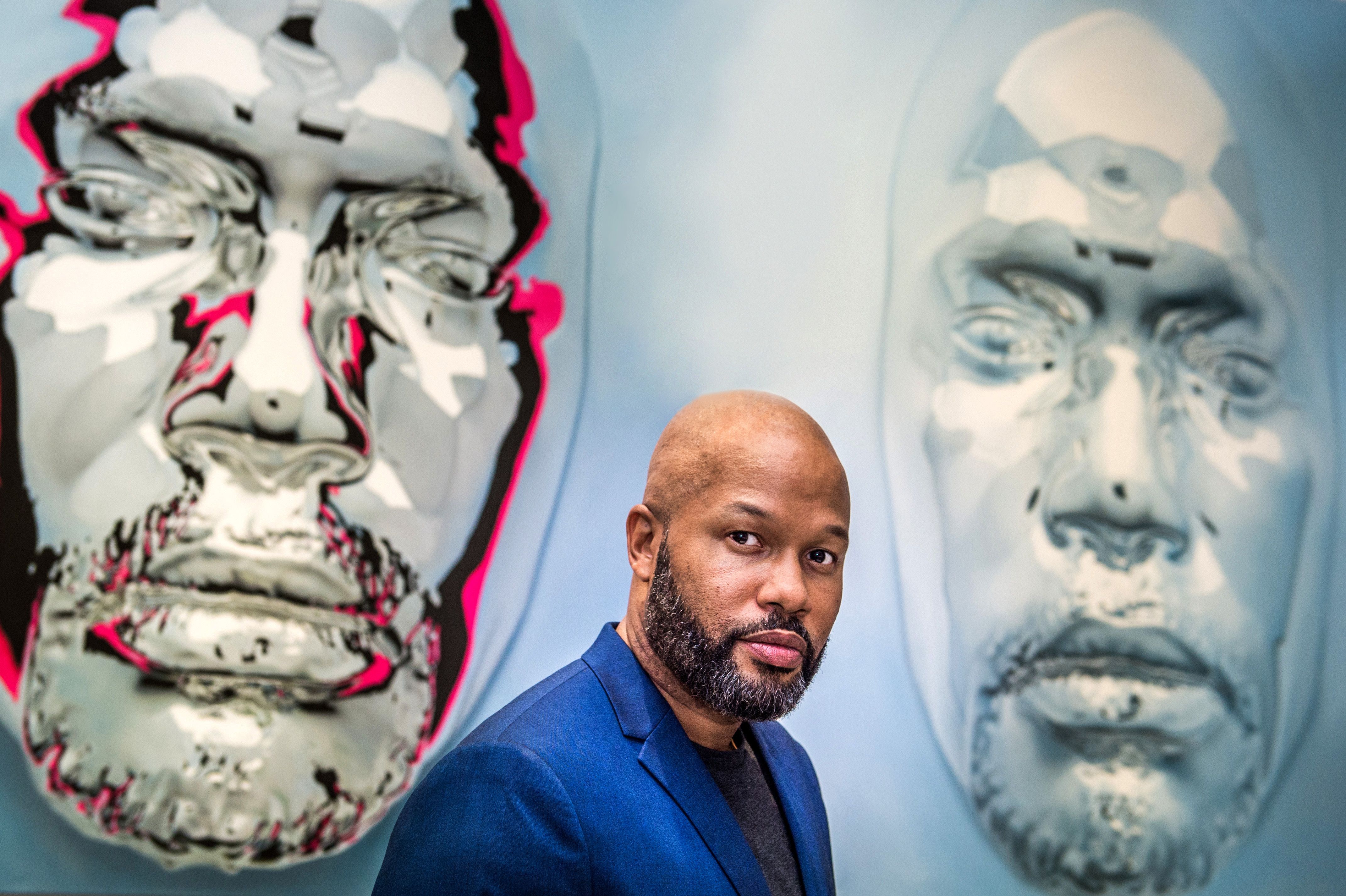 Studio Brooke - Kip Omolade - Viacom- Headshot - Artist portrait