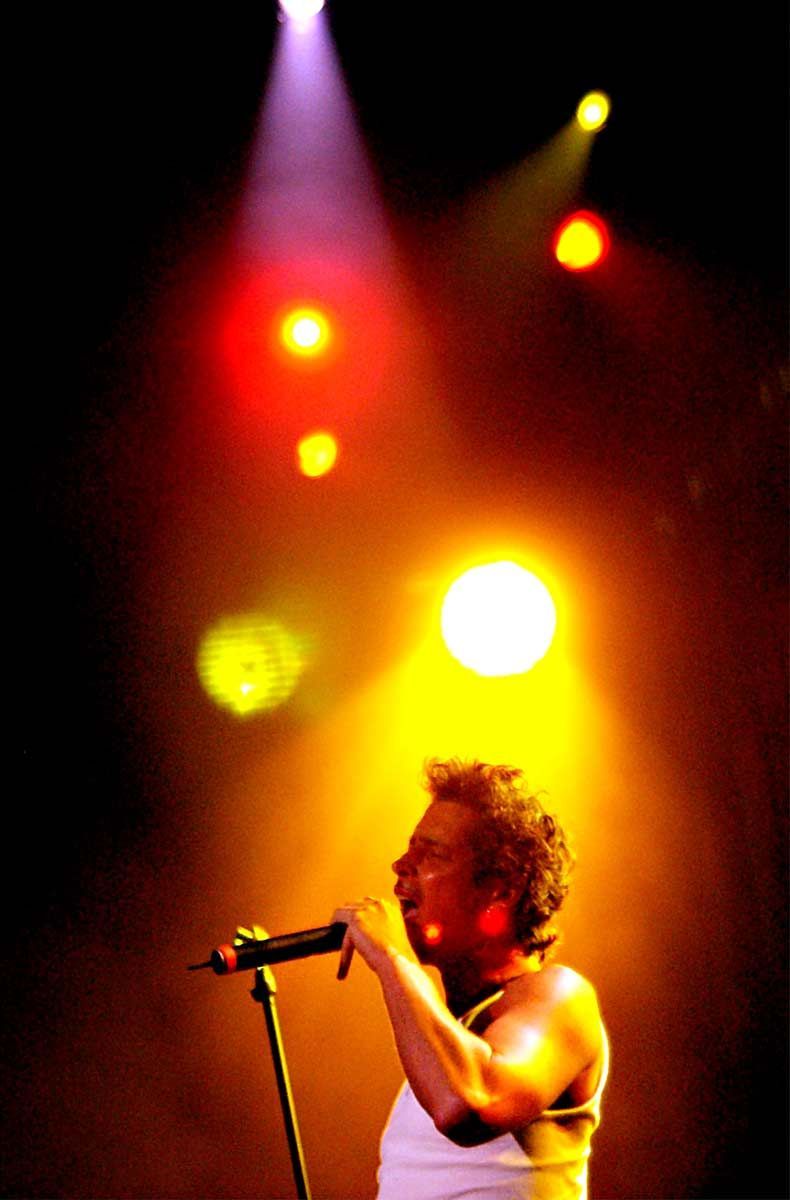 Chris Cornell of AudioSlave (formerly of Sound Garden)