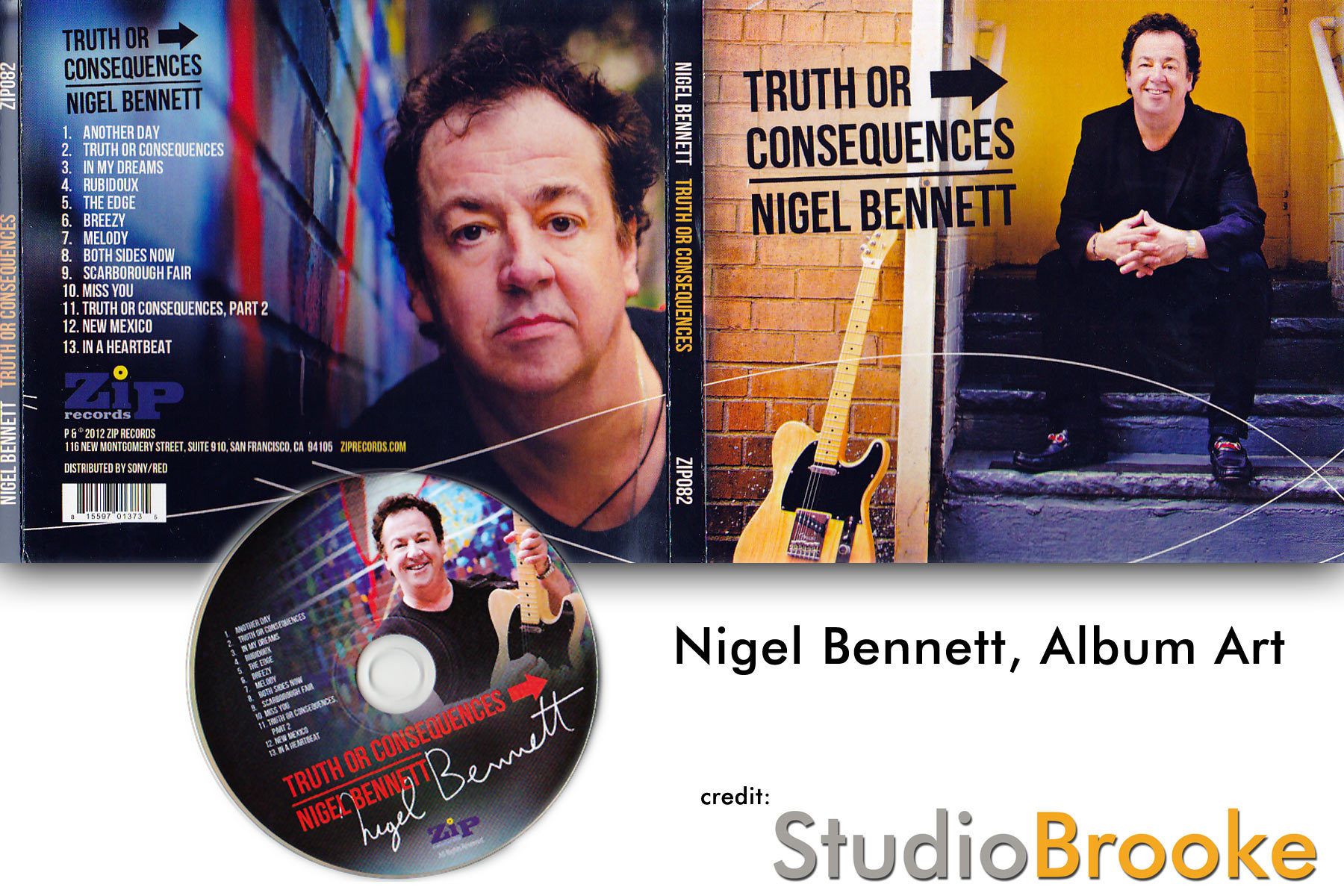 Nigel Bennett CD / Album Art