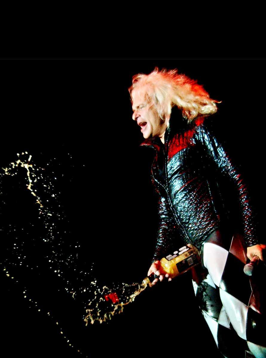 "Diamond" David Lee Roth formerally of Van Halen