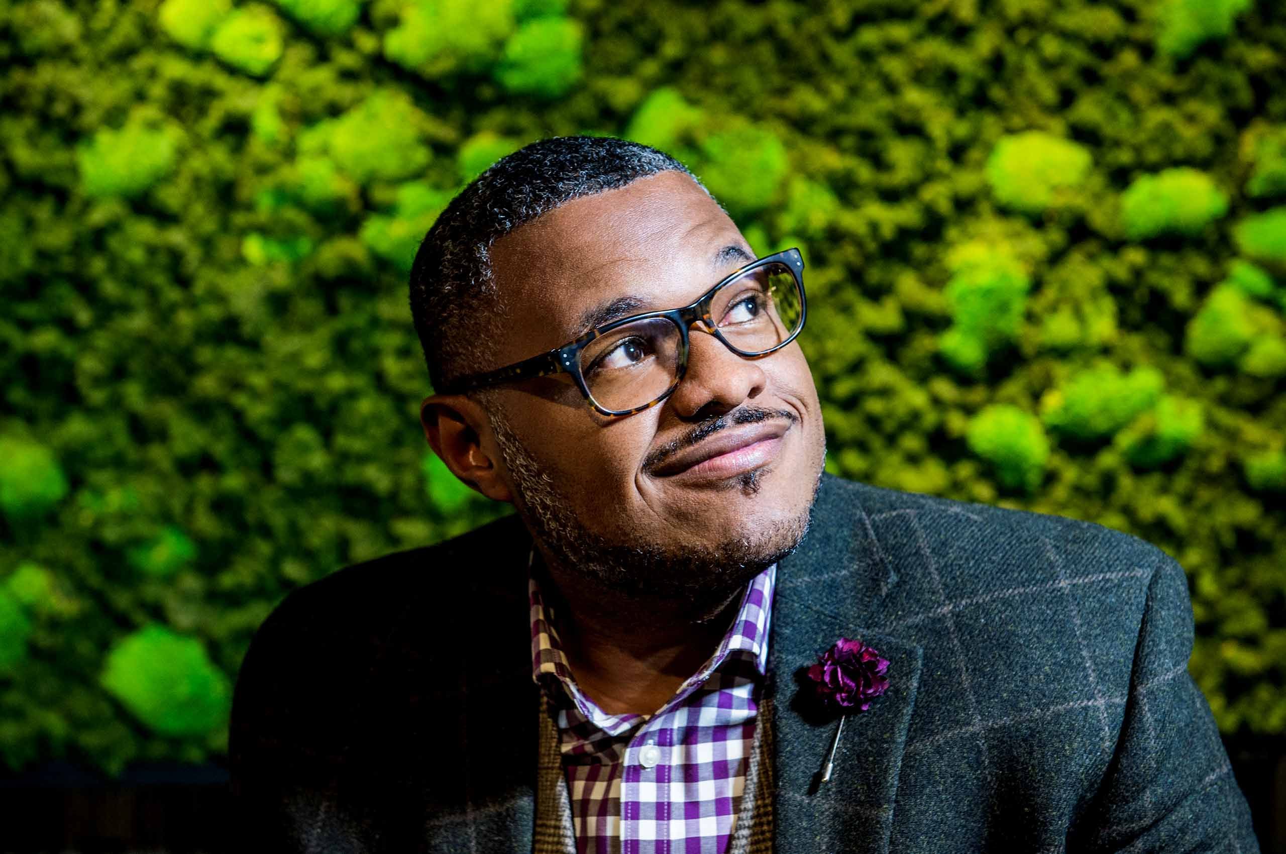 Gerald Yarborough portrait for ViacomCBS.