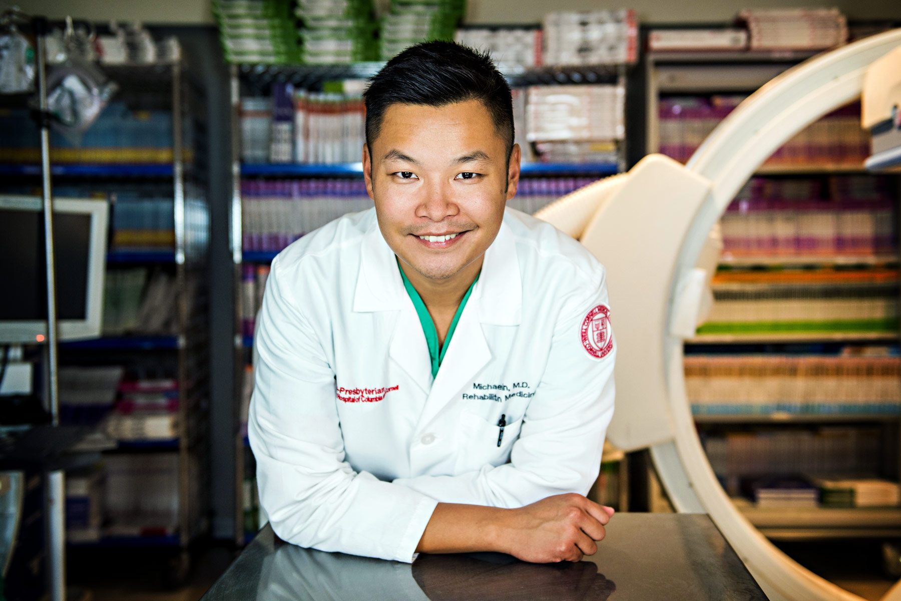Portrait and Headshot Session for Dr. Michael Sein, Weill Cornell Medicine, NYC, NY