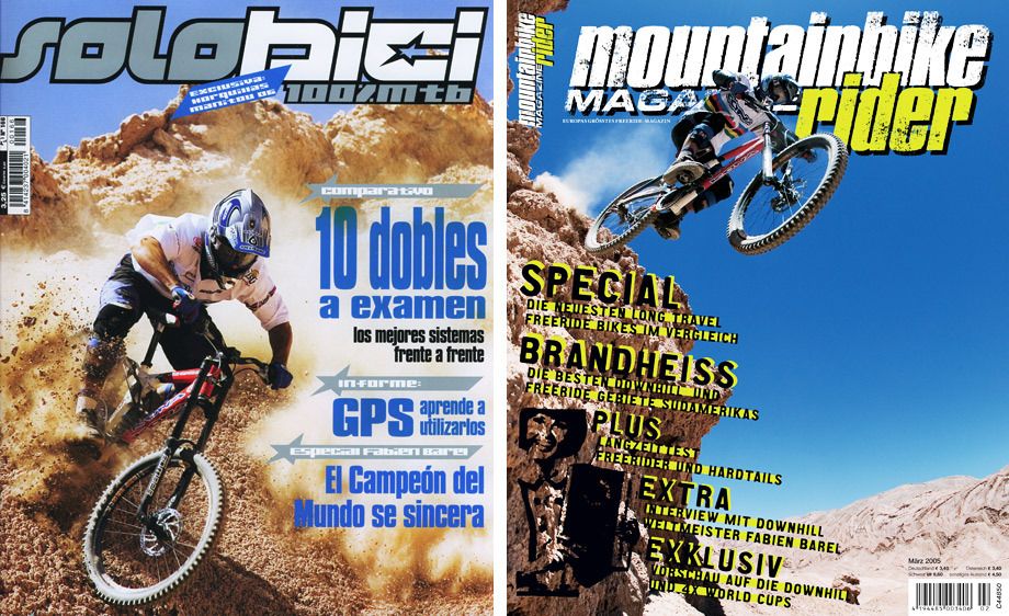 Fabien Barel in Chile