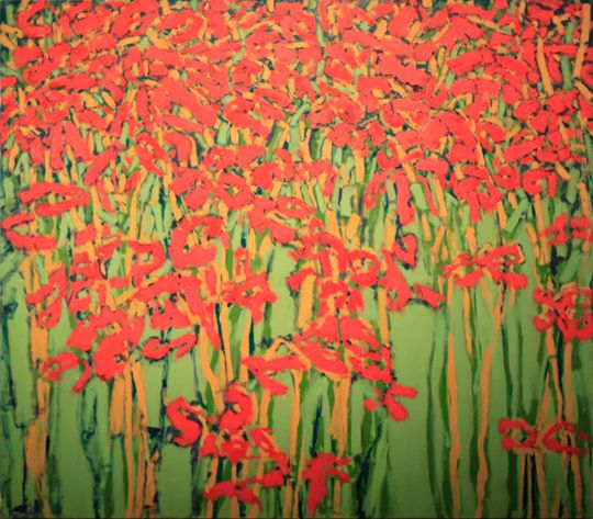 Foliage XII  42" x 48"  o/c