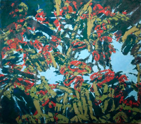 Foliage XI  42" x 48"  o/c