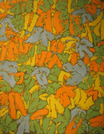 On Halsey Lane  54" x 42"  o/c