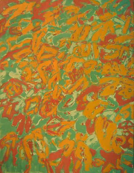 On Rosewood Lane  54" x 42"  o/c