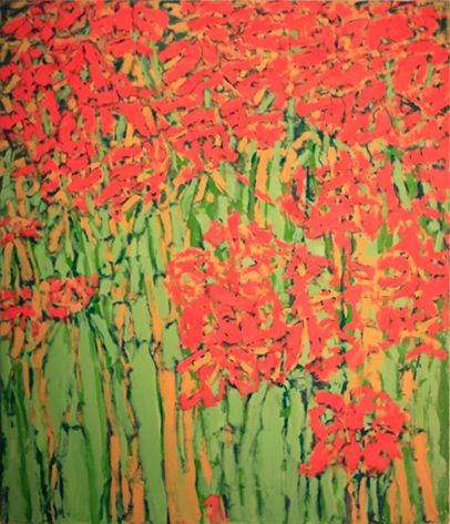 Foliage IX  42" x 36"  o/c