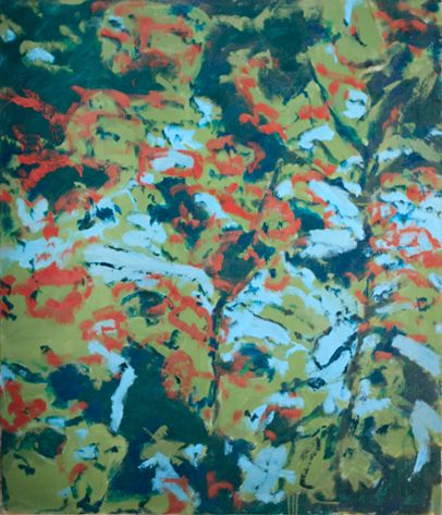 Foliage XV  42" x 36"  o/c