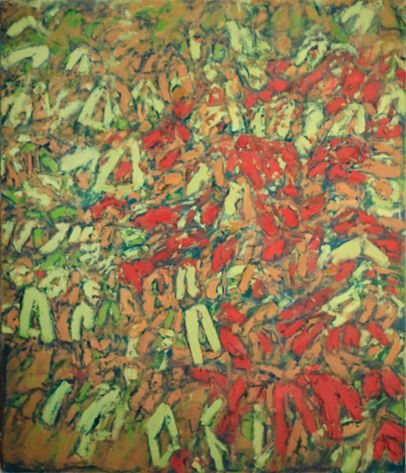 Foliage XVIII  42" x 36"  o/c