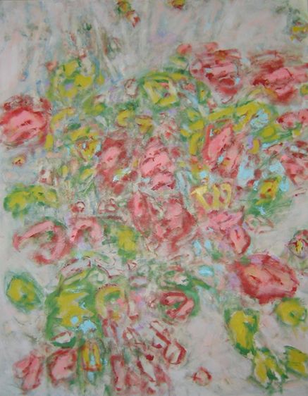 On Grape Arbor Lane  54" x 42"  o/c