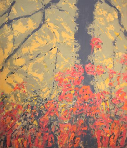 Foliage XXIV  42" x 36"  o/c