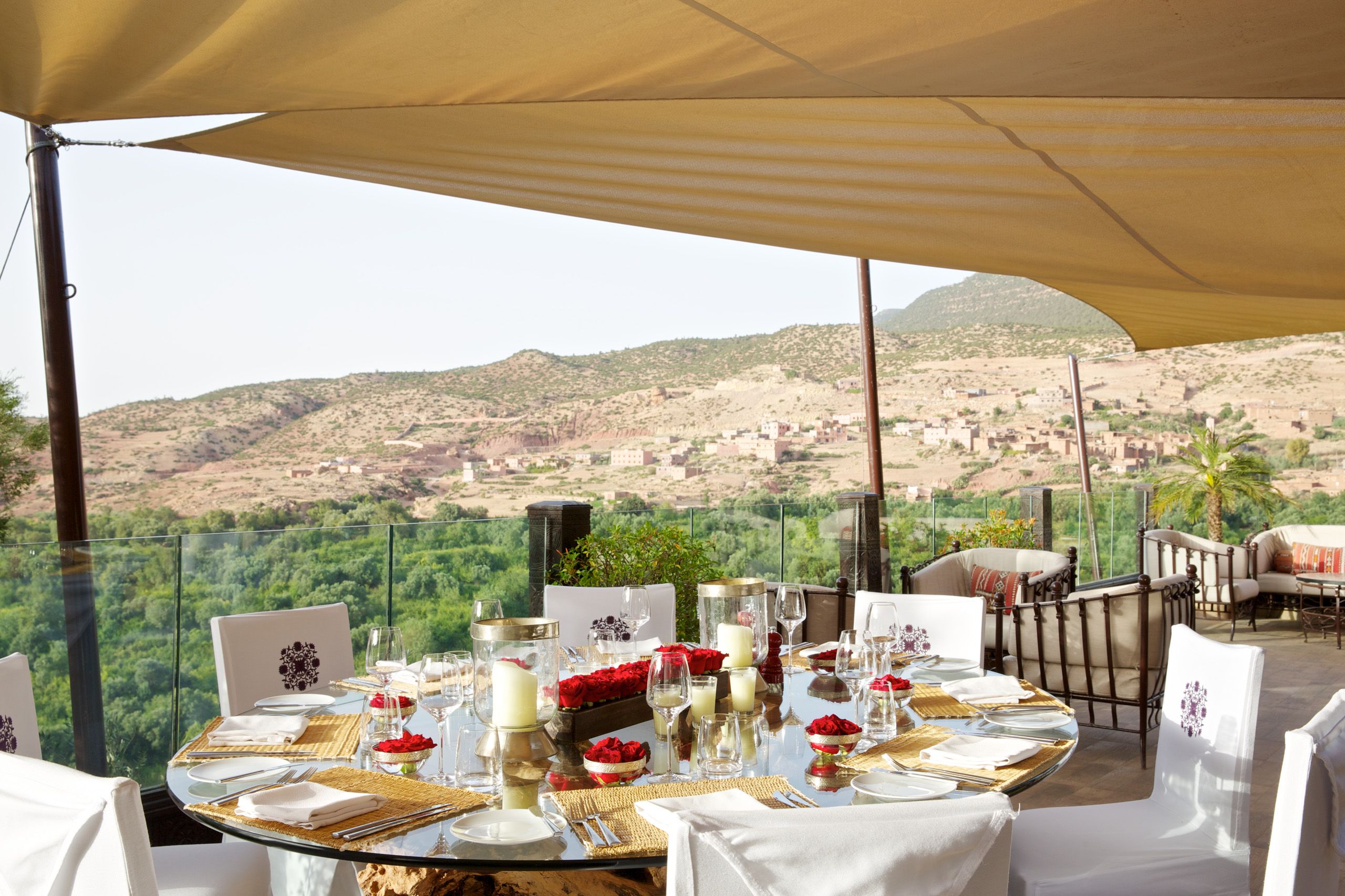 Kasbah Tamadot Terrace