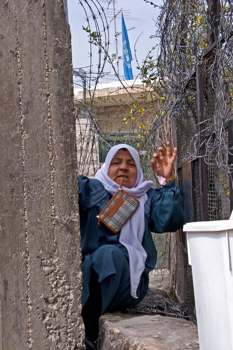 Old Woman Returning Home