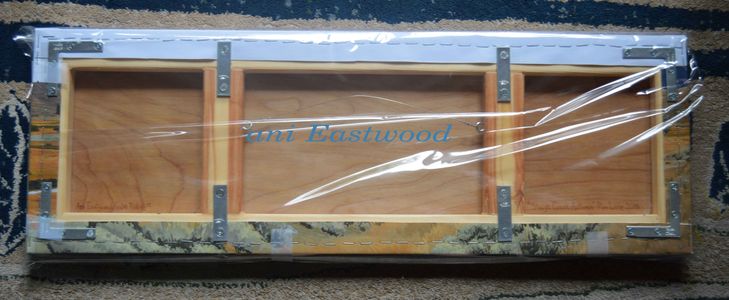 Back of Gallery Wrap Frame print shop missoula