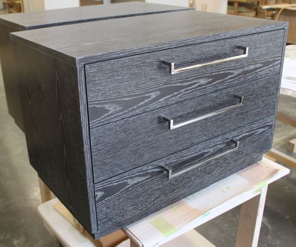 SPECIAL CERUSSED FINISH Project#1232, End Table