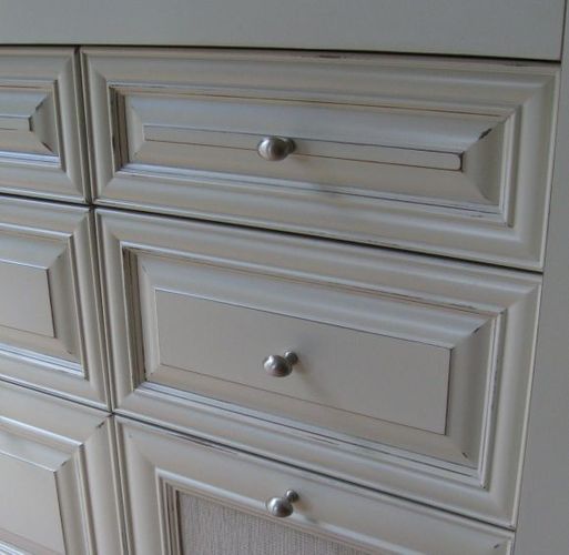 SOLID COLOUR CONVERSION VARNISH with GLAZE Project#588, Finish Detail