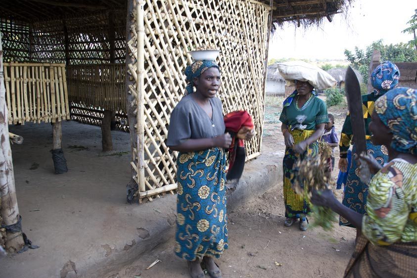 A new shared chicken coop is the pride of the Namirzi group. Each member contributed 3,000 Malawian Kwacha ($20). When 110,000 Kwaccha ($760) is raised, CARE will help arrange chicks, feed, and supplies for this new venture.It will provide food for their families and income from poultry and egg sales. Tangible Assets