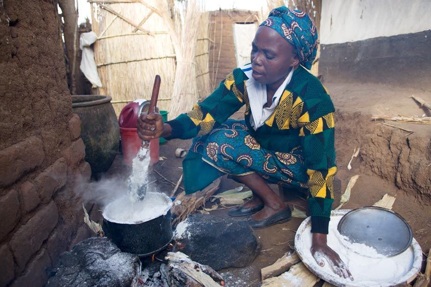 Before VSL, most households didn't have nutritious food and were starving, saving money to buy fertilizer to grow food. VSL money contributes to fertilizer as well as seed for more crops. VSL defeats starvation