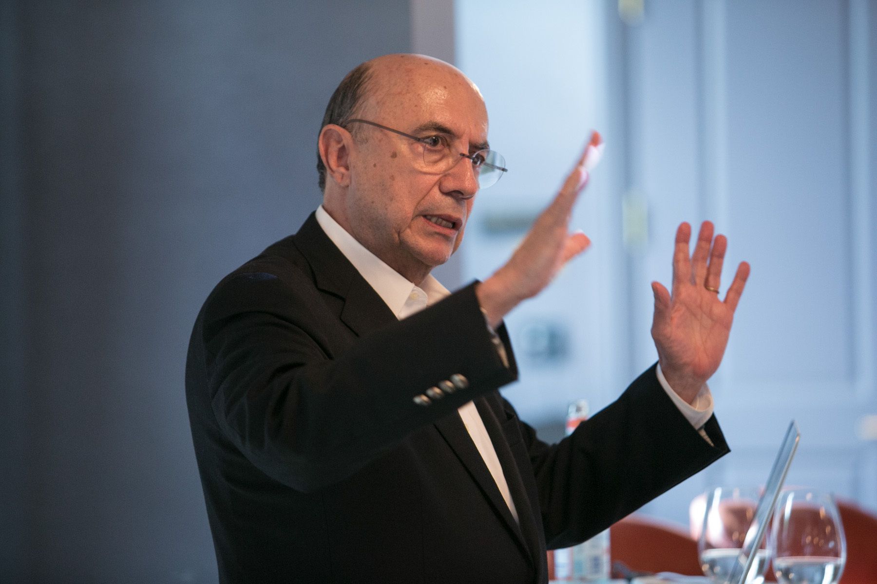 Former president of Banco Central do Brasil, Henrique de Campos Meirelles