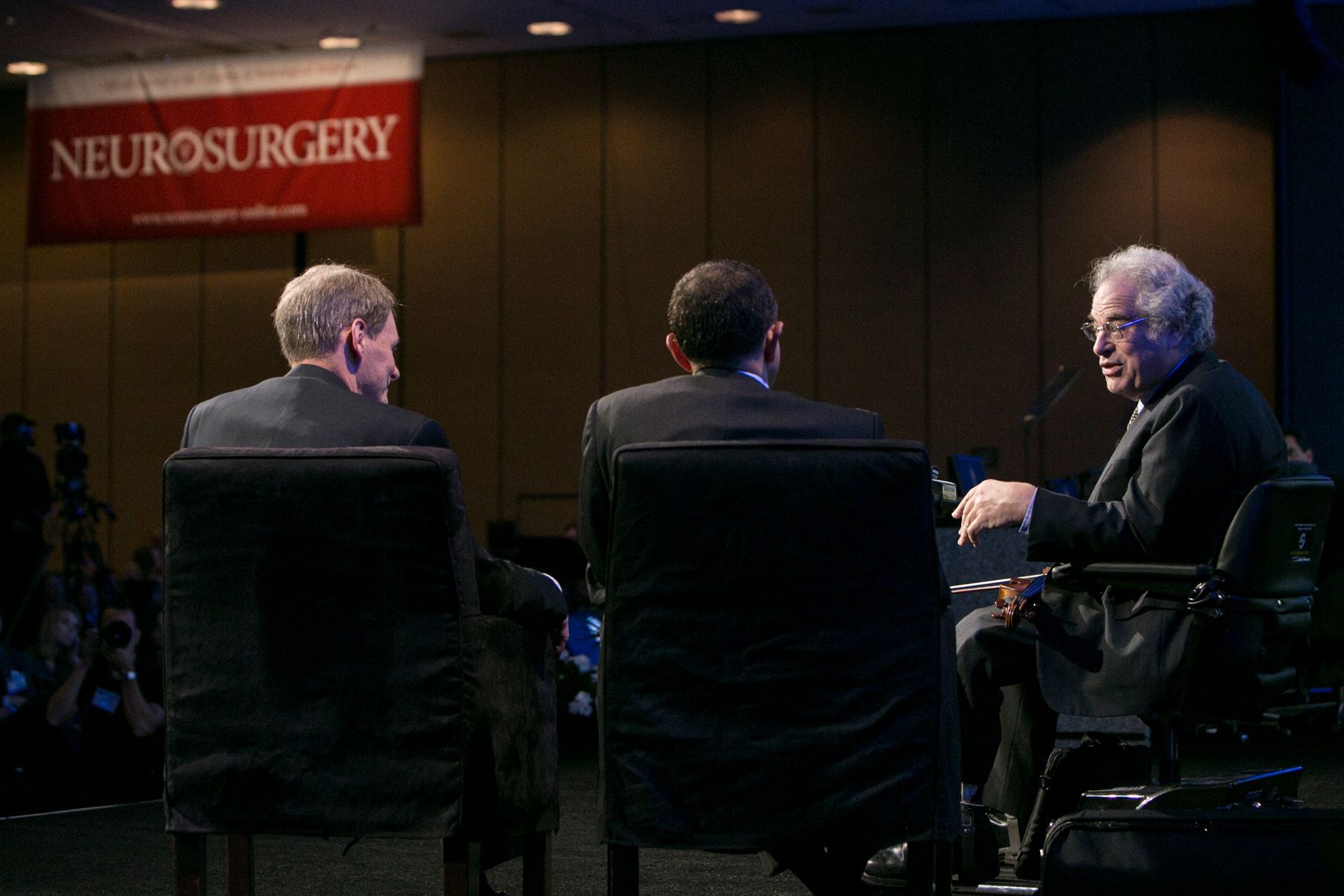 Itzhak Perlman at Moscone West in San Francisco