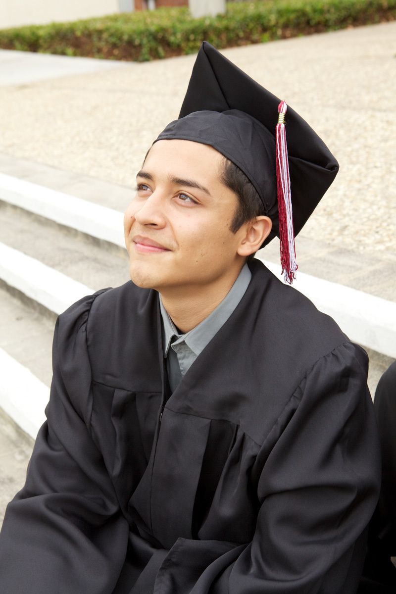 Male graduate