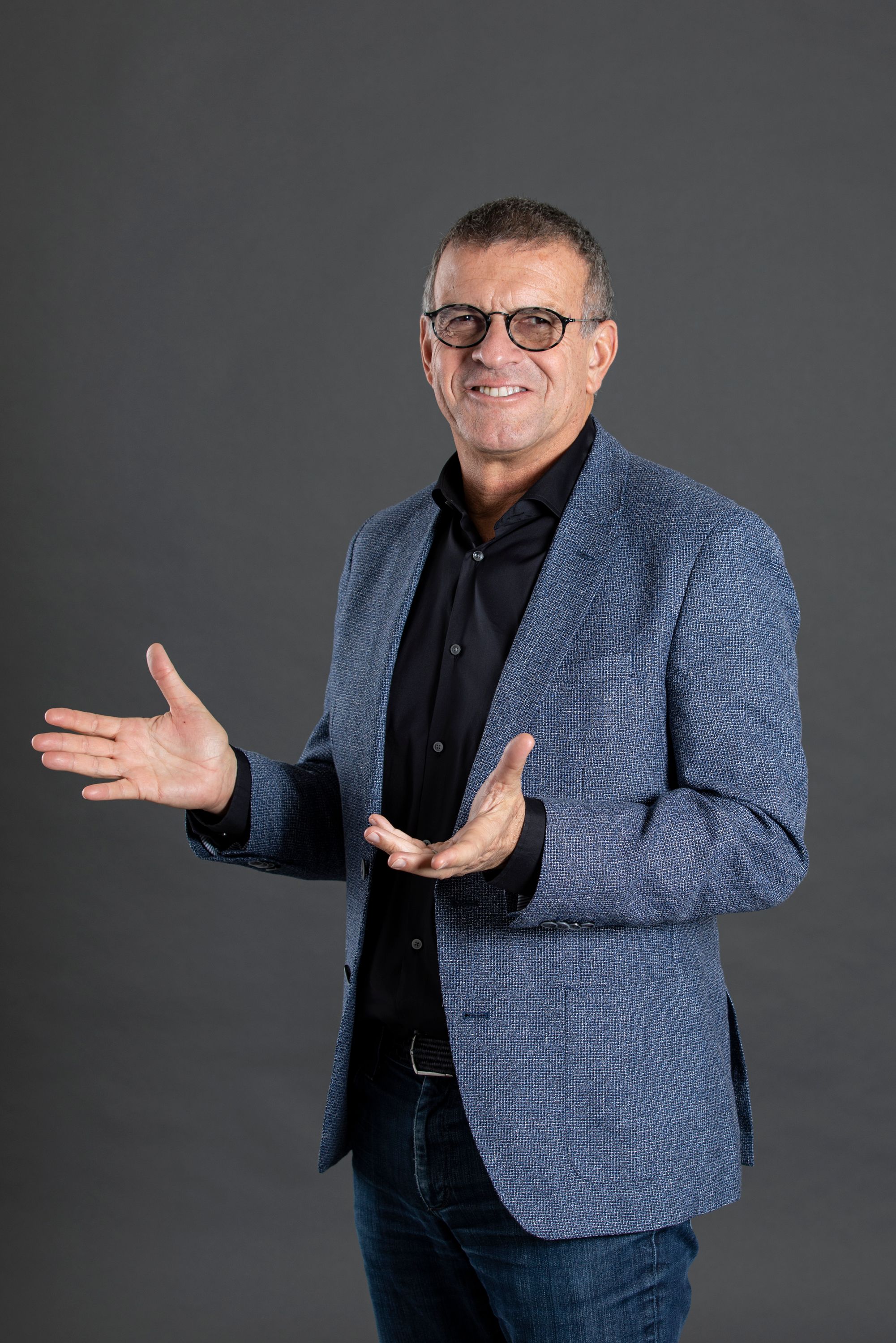 Executive portrait in studio